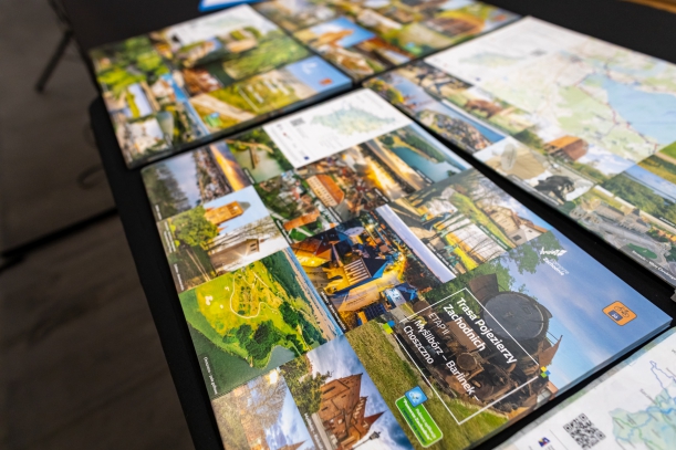 Mapy tras rowerowych na Pomorzu Zachodnim. 