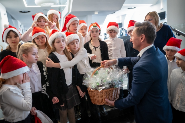 Uczniowie Ogólnokształcącej Szkoły Muzycznej I stopnia im. Marka Jasińskiego w Szczecinie