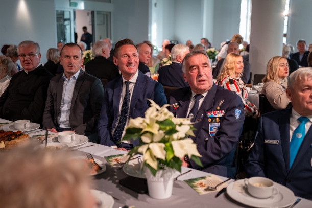 Wigilijne spotkanie marszałka Olgierda Geblewicza z kombatantami