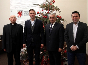 Przedstawiciele mniejszości ukraińskiej u marszałka