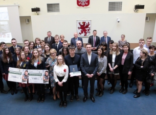 Finał Konkursu Marszałka Województwa Wiedzy o Samorządzie Terytorialnym. 